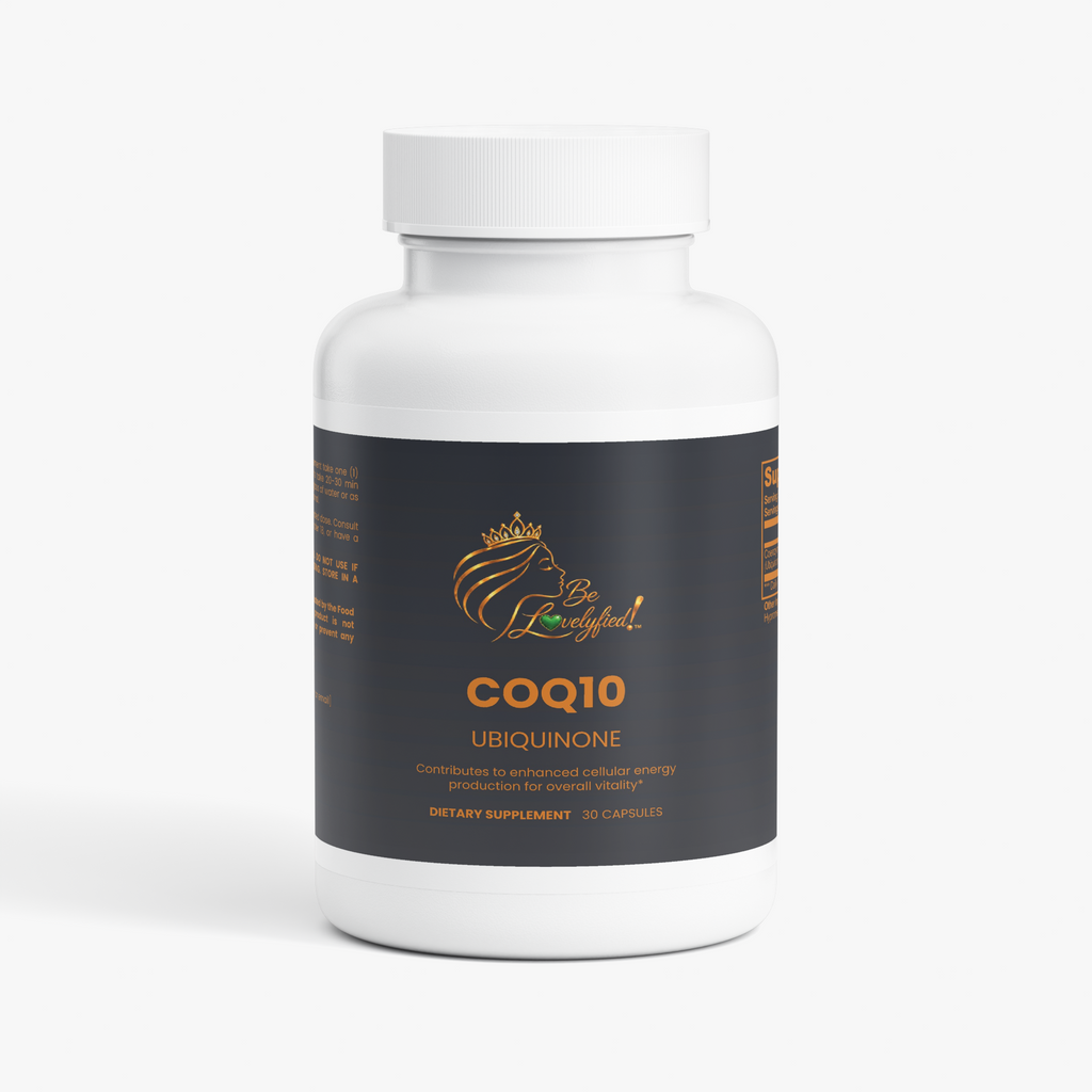 🌿 LUV LIFE™ CoQ10 Ubiquinone Capsules