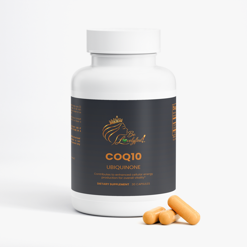 🌿 LUV LIFE™ CoQ10 Ubiquinone Capsules