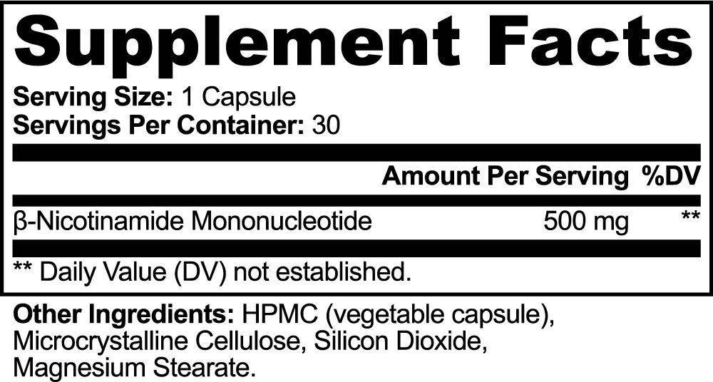 🌿 LUV LIFE™ NMN Capsules